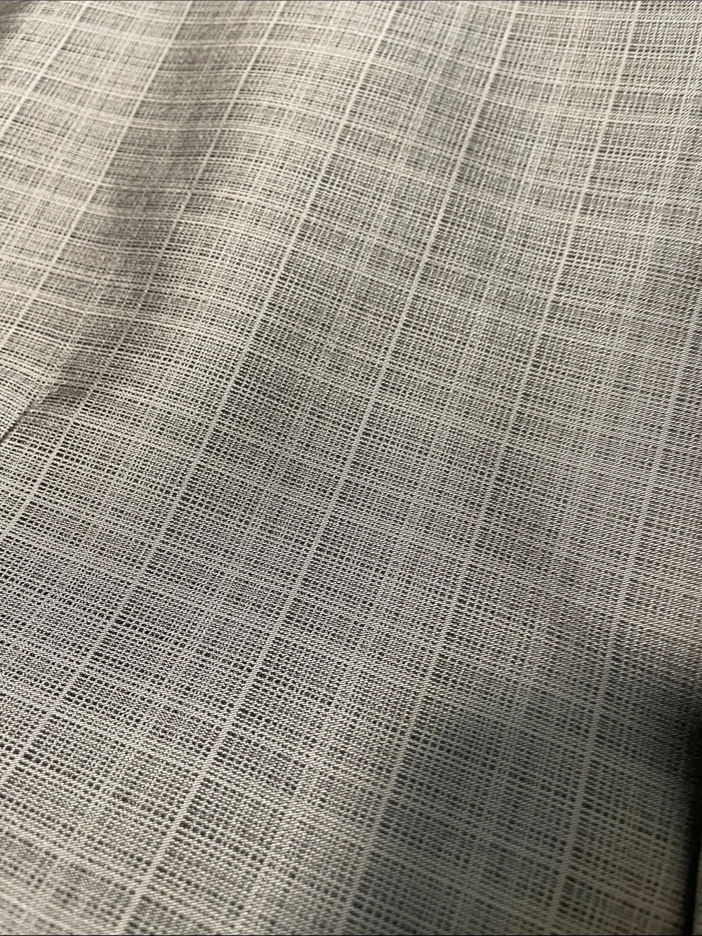 Calvin Klein Grey Plaid Mens Waistcoat Vest